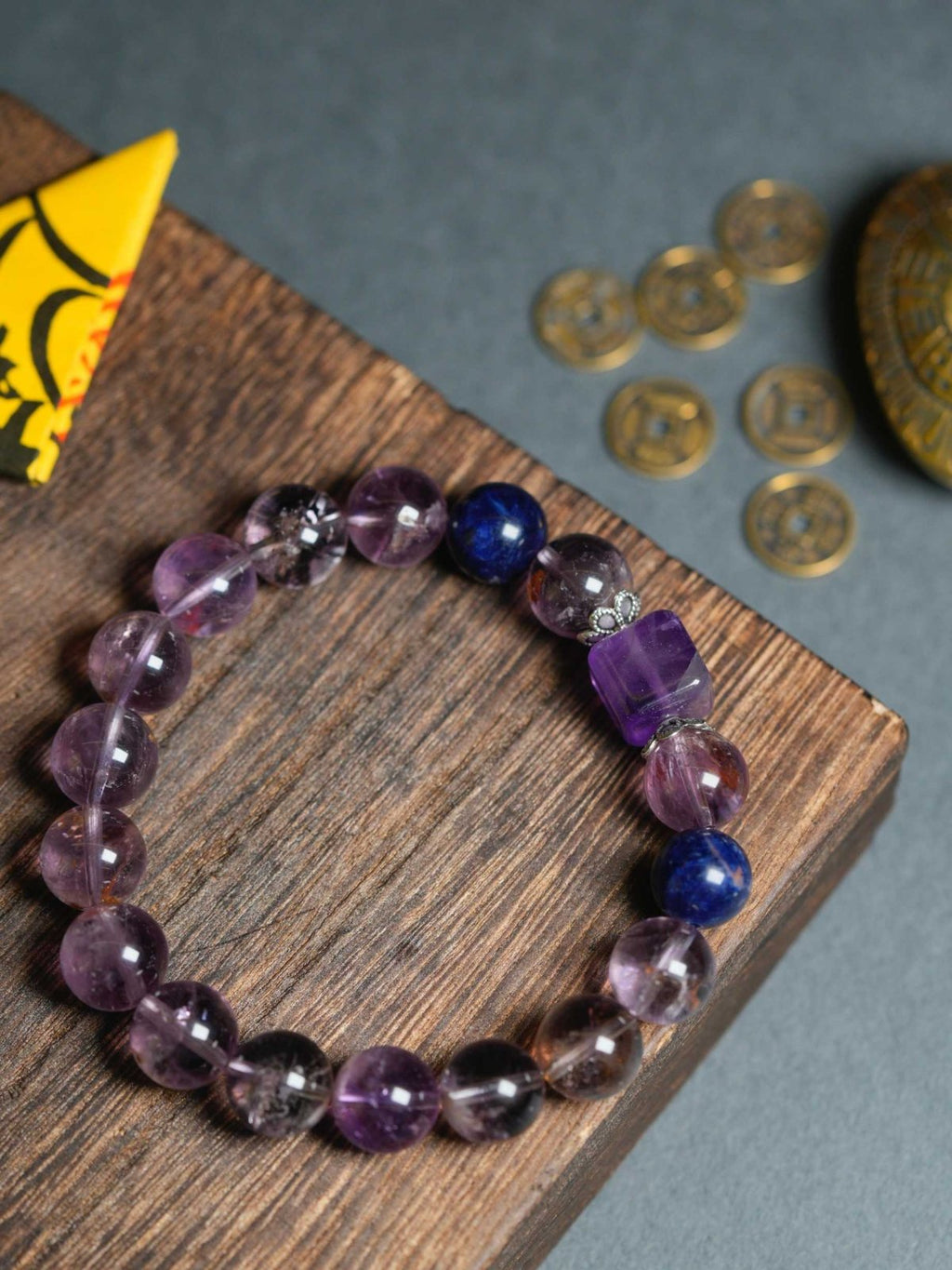 Natural  Amethyst Calming Bracelet