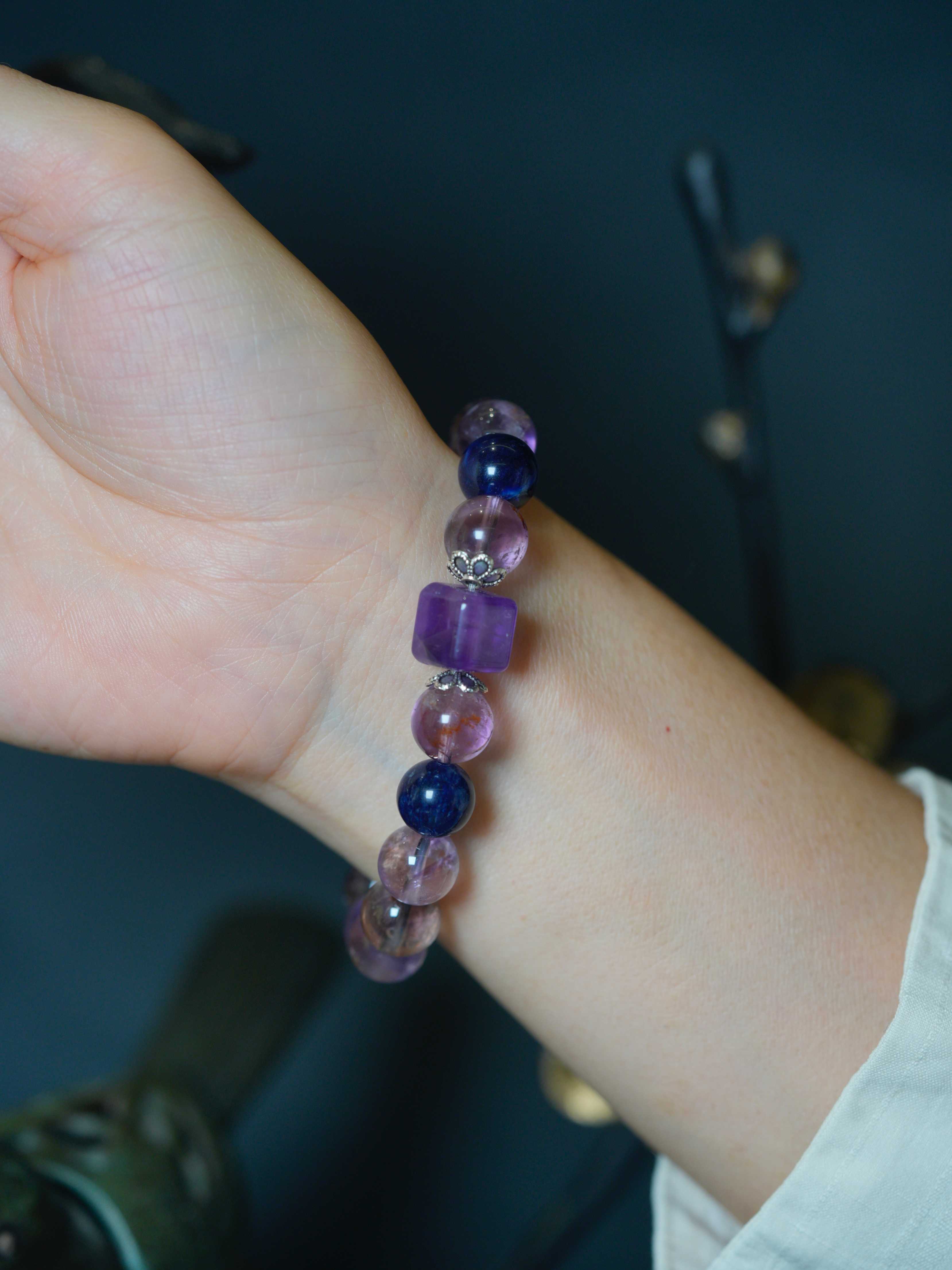 Natural  Amethyst Calming Bracelet