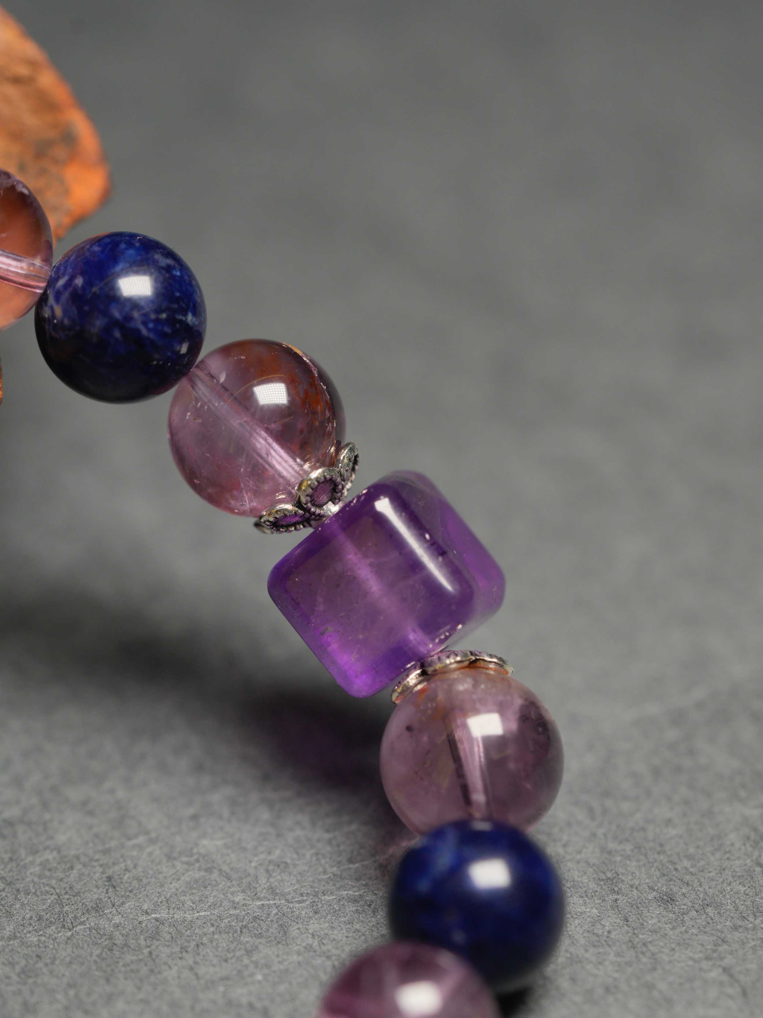 Natural  Amethyst Calming Bracelet