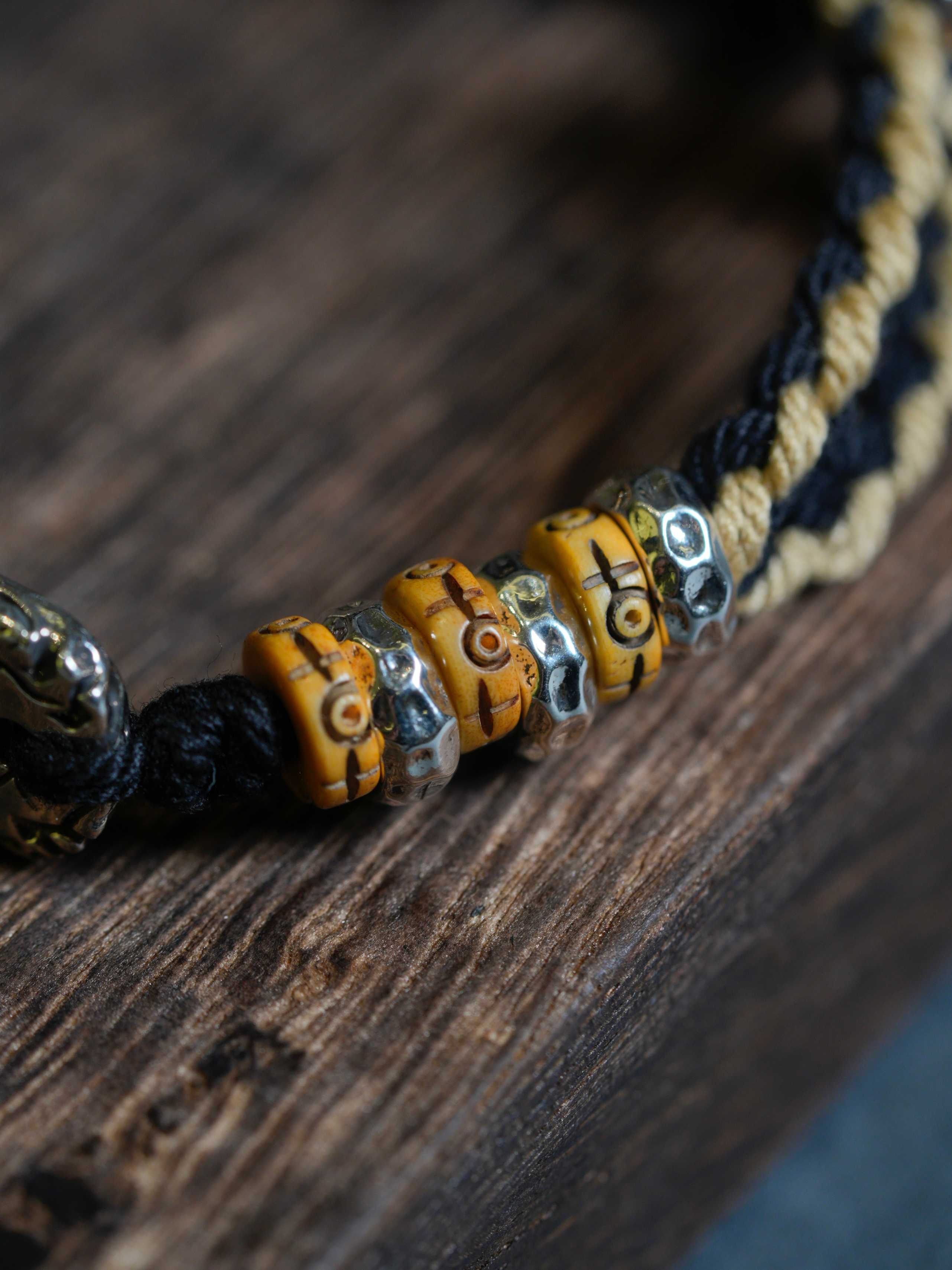 Natural Brass Fortune - Blessing Talisman Bracelet