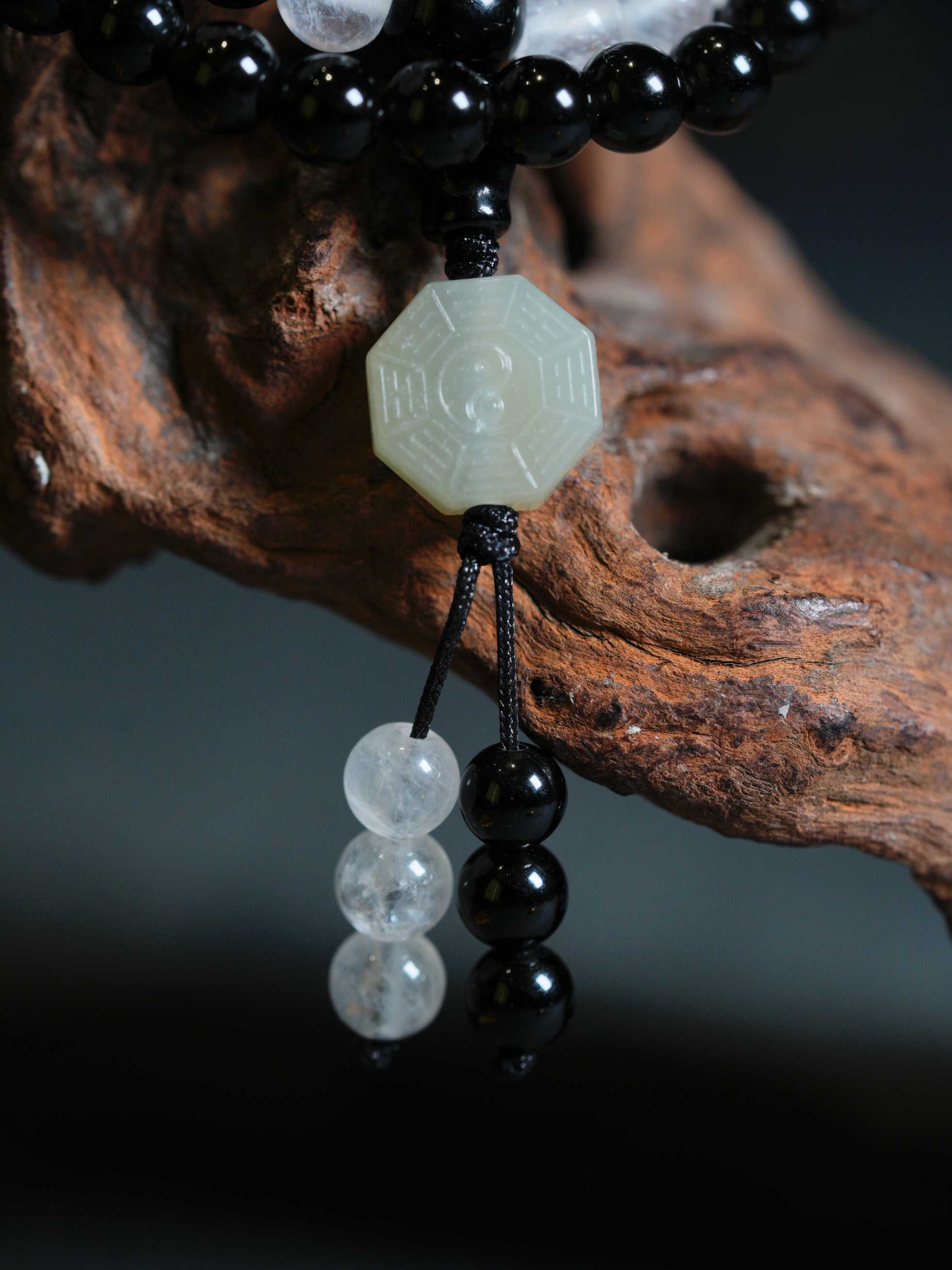 Tai Chi Yin-Yang Harmony Prayer Bracelet