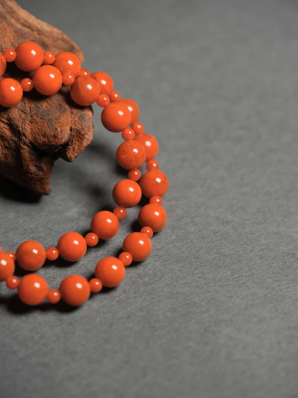 Natural Southern Red Agate Wealth-Attracting Beaded Bracelets