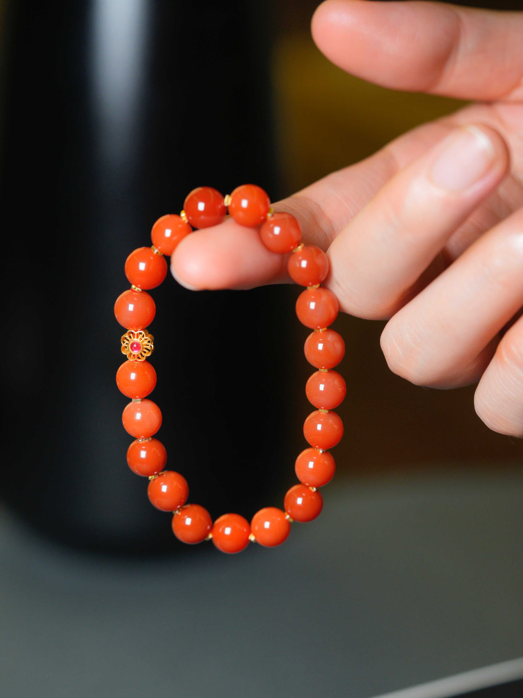 Natural Agate Wealth-Attracting Beaded Bracelets