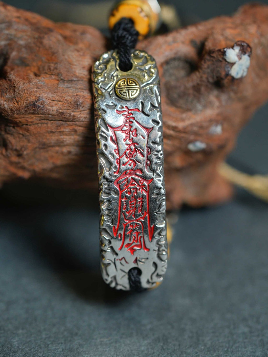 Natural Brass Fortune - Blessing Talisman Bracelet