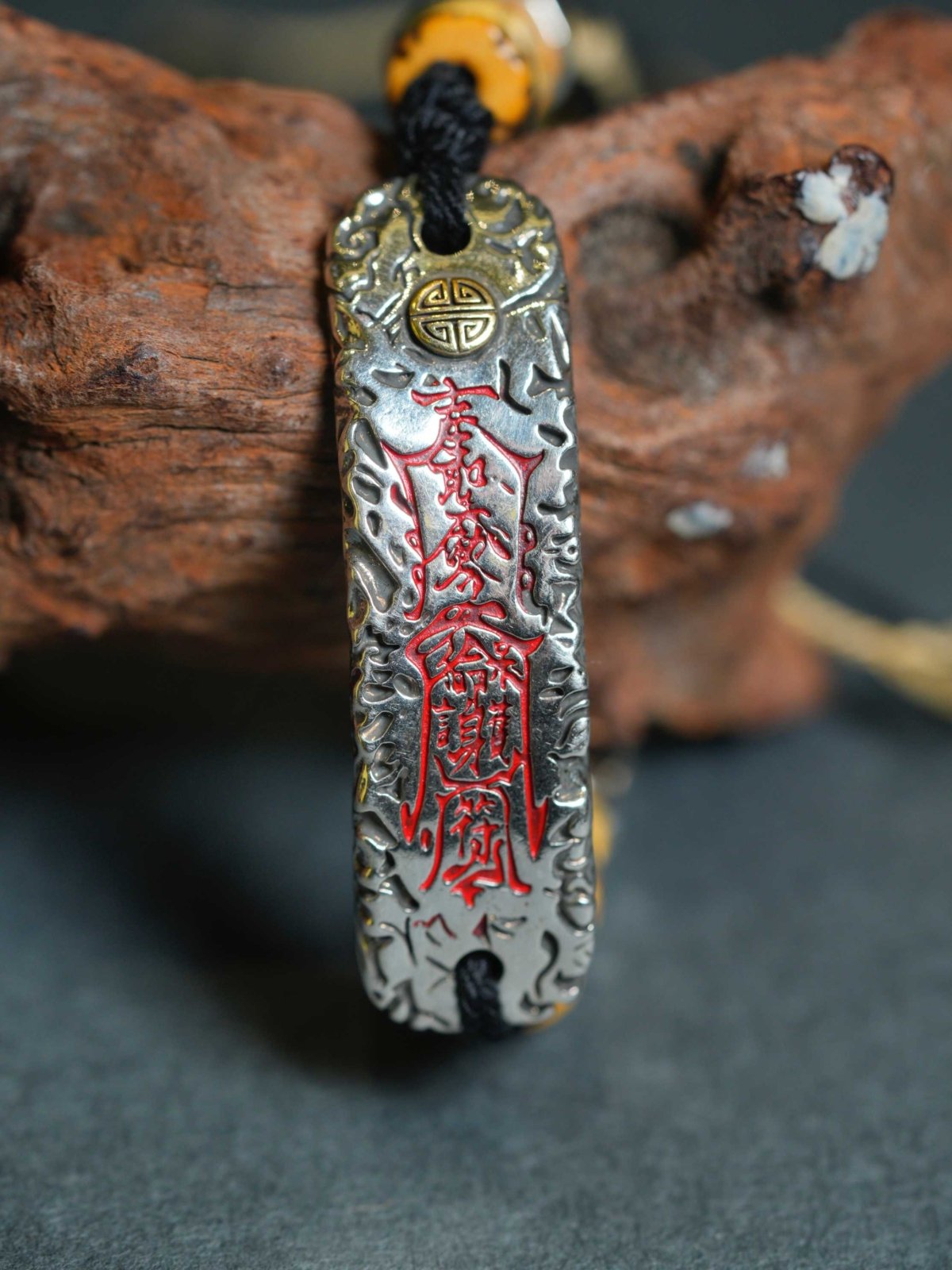 Natural Brass Fortune - Blessing Talisman Bracelet