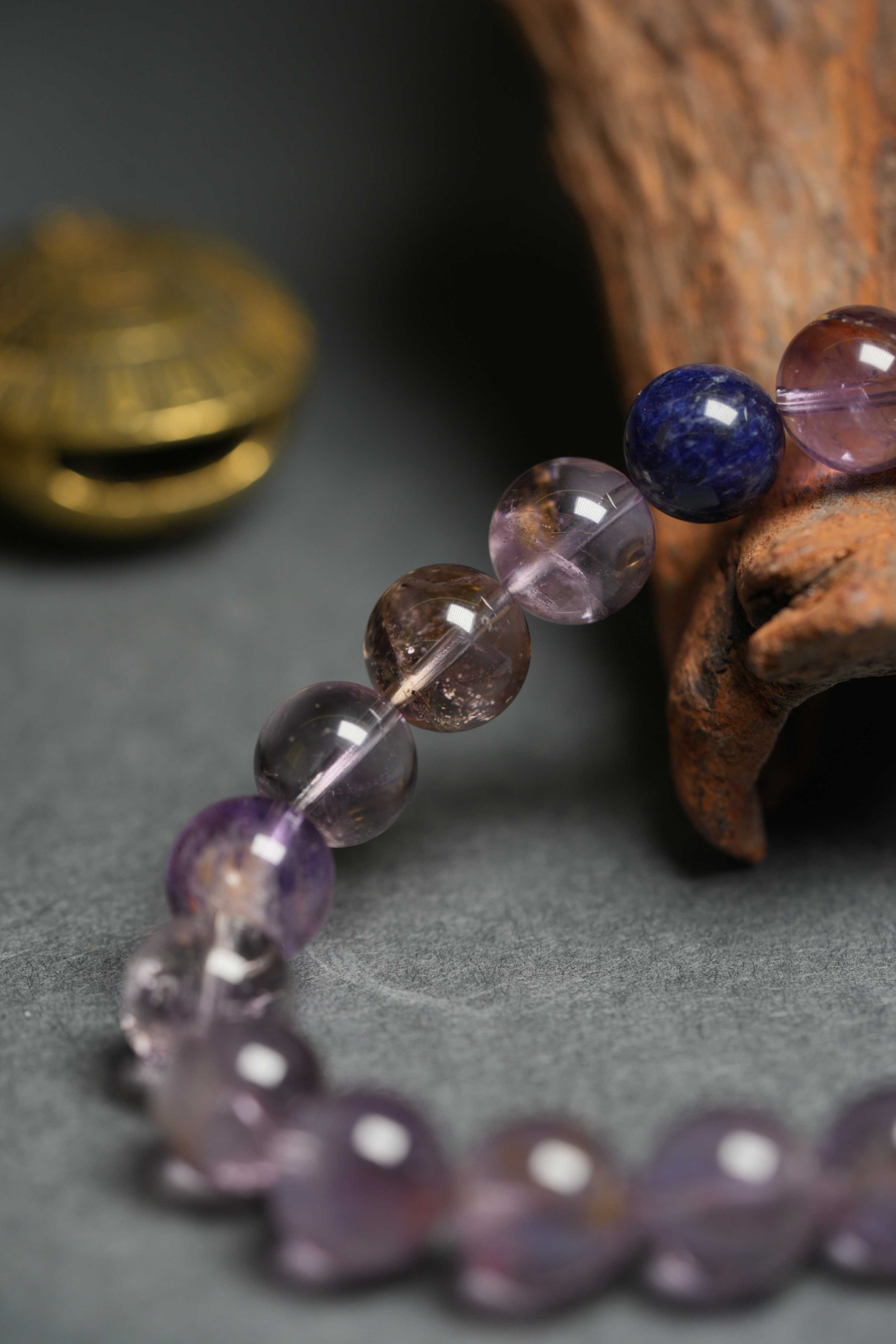 Natural  Amethyst Calming Bracelet