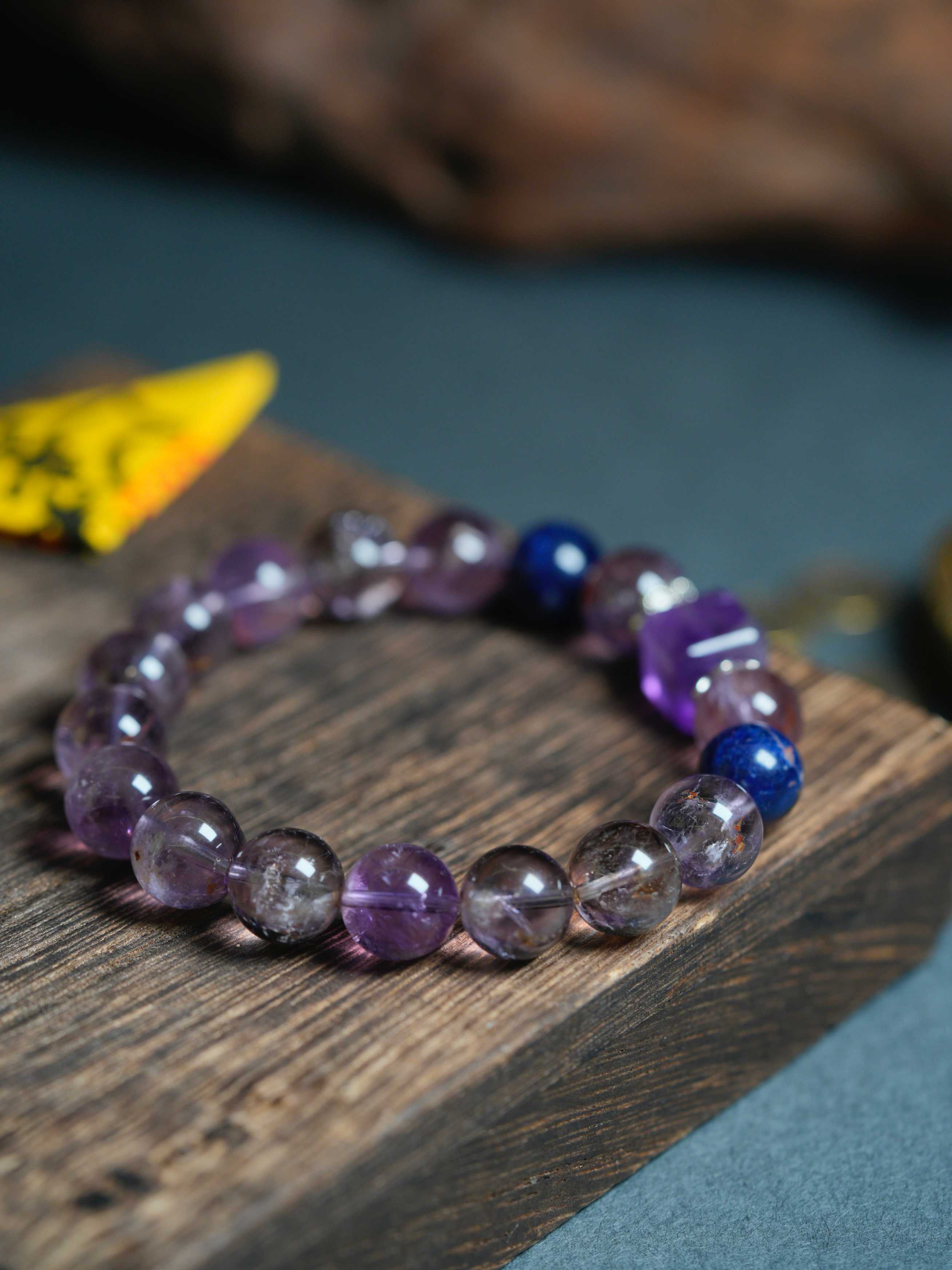 Natural  Amethyst Calming Bracelet